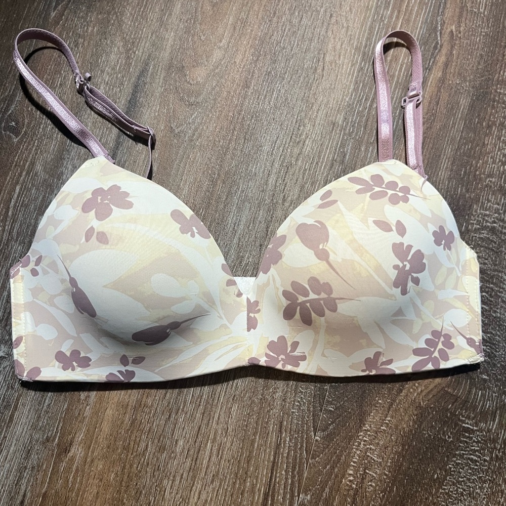 Auden Nursing Bra Maternity 34B Floral Lightly Lined